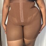 PowerSculpt Slim Abdomen Sculpting Shorts with Butt Lift, Brown