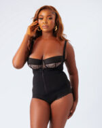 PowerSculpt Slim U-Shaped Post-Op Body Briefer, Black