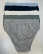 Essentials Cotton Jersey 5 Hi-Cut Briefs, LOMMO - Image 3