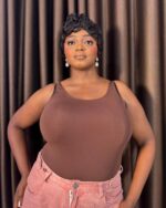 Essentials Soft Smoothing Bodysuit, Cocoa - Image 2