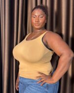 Essentials Soft Smoothing Bodysuit, Ochre - Image 2