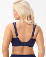 Gorsenia Luisse Full Cup Bra, Navy - Image 3