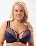 Gorsenia Luisse Full Cup Bra, Navy