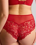 Panache Allure Deep Brief, True Red - Image 2