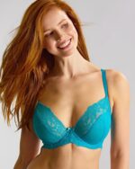 Panache Ana Plunge Bra, Ocean Blue - Image 4