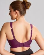 Panache Boundless Non Wired High Impact Sport Bra, Berry Chalk - Image 5