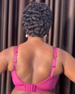 Panache Endurance Wired Non Padded High Impact Sports Bra - Berry/Chalk - Image 4