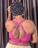 Panache Boundless Non Wired High Impact Sport Bra, Berry Chalk - Image 4