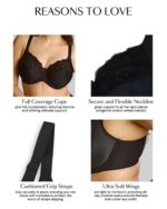 Sculptresse by Panache Amara Full Cup Bra, Black - Image 4