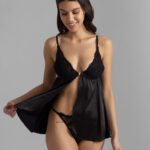 DORINA Megan Sheer Chemise & String
