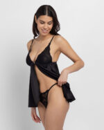 DORINA Megan Sheer Chemise & String - Image 4