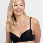 DORINA Perfect Lace Padded Plunge Bra