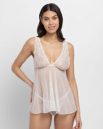 DORINA Tara Sheer Chemise & String - Image 5