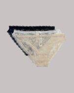 DORINA Essential Lace 3 Pack Brazilian, BWB