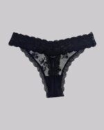 DORINA Essential Lace 3 Pack Thong, Black - Image 2