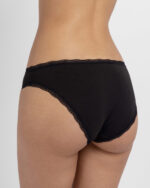 DORINA Essentials Cotton 3 Pack Brazilian, Black - Image 2