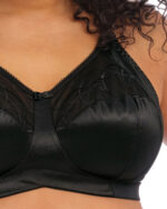 Elomi Cate Allure Non Wired Bra, Black - Image 2