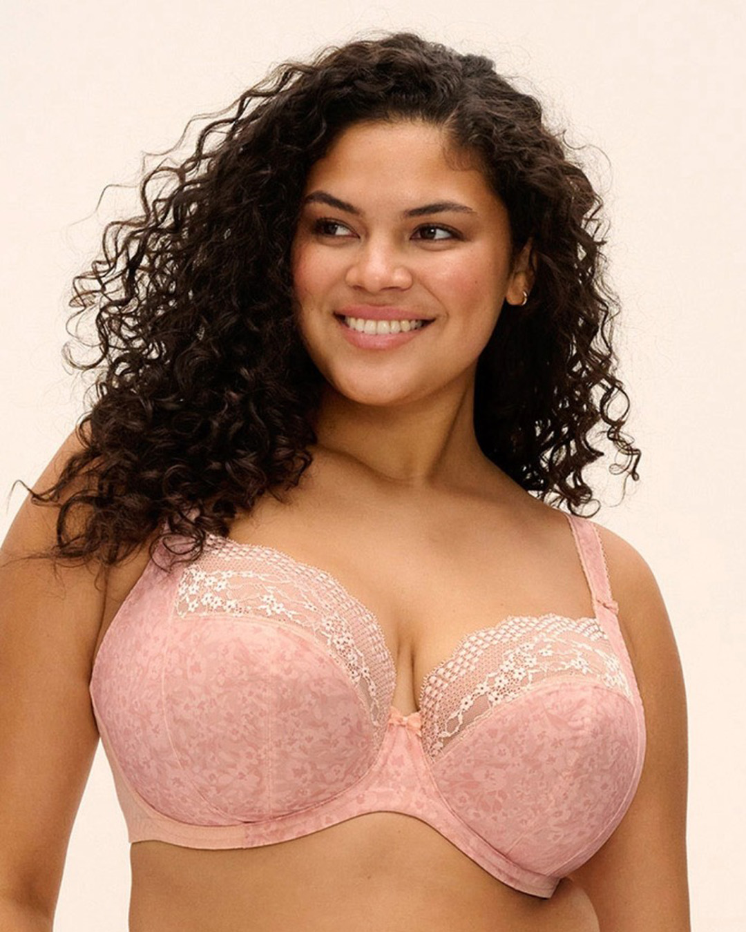 768x1075-pdp-tablet-EL4490-PAU-primary-Elomi-Lingerie-Lucie-Pale-Blush-Under-Wired-Plunge-Stretch-Bra Elomi Lucie Underwire Plunge Bra, Pale Blush - Image 1