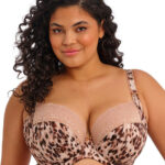 Elomi Lucie Side Support Stretch Plunge Bra, Wildcat