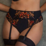 Fantasie Magdalena Suspender, Noir