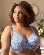 Goddess Kayla Underwire Bra, Cornflower - Image 2