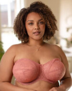 Goddess Verity Underwire Strapless Bra, Rosewood
