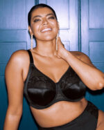 Elomi Cate Allure Full Cup Banded Bra, Black - Image 3
