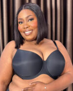 Freya Essentially Smooth Moulded Balcony T-Shirt Bra, Black - Image 4