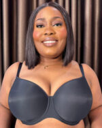 Freya Essentially Smooth Moulded Balcony T-Shirt Bra, Black