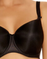 Fantasie Smoothing Moulded T-Shirt Bra, Black - Image 2