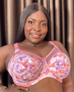 Goddess Kayla Full Cup Banded Bra, Coral Petal - Image 4