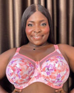 Goddess Kayla Full Cup Banded Bra, Coral Petal - Image 2