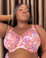 Goddess Kayla Full Cup Banded Bra, Coral Petal - Image 3