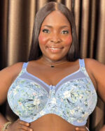 Goddess Kayla Underwire Bra, Cornflower - Image 4