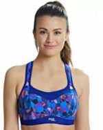 Panache Sports Wired Racerback Sports Bra, Neon Rave - Image 2