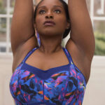 Panache Sports Wired Racerback Sports Bra, Neon Rave