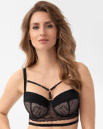 Gorsenia Joy Padded Removable Harness Bra