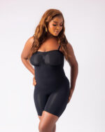 PowerSculpt Seamless Strapless Thigh Shaping Bodysuit - Image 5