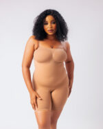 PowerSculpt Seamless Strapless Thigh Shaping Bodysuit - Image 4