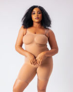 PowerSculpt Seamless Strapless Thigh Shaping Bodysuit