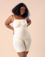 PowerSculpt Seamless Strapless Thigh Shaping Bodysuit - Image 2