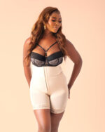 PowerSculpt Slim High Waisted Tri-Band Butt Lifter Shaping Shorts - Image 2