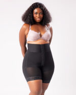 PowerSculpt Slim High Waisted Tri-Band Butt Lifter Shaping Shorts