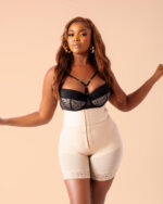 PowerSculpt Slim High Waisted Tri-Band Butt Lifter Shaping Shorts - Image 3