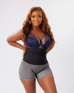 PowerSculpt Slim Latex Tummy Wrap Compression Band, - Image 3