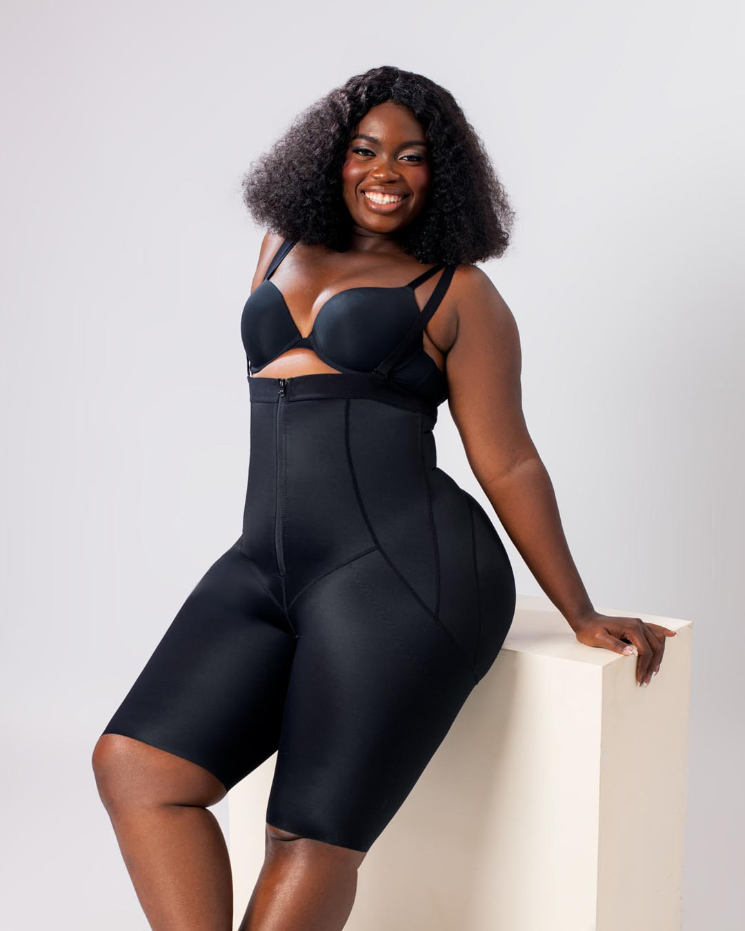 PowerSculpt Slim Zip & Clip Post-Op Strapless Bodysuit PS230363 (4) PowerSculpt Slim Zip & Clip Post-Op Strapless Bodysuit - Image 1