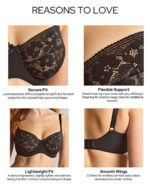 Panache Celeste Balcony Bra, Black - Image 3