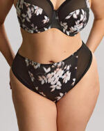 Sculptresse by Panache Bliss Brazilian, Black Floral