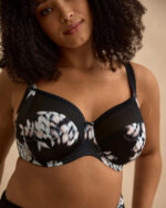 Sculptresse by Panache Bliss Full Cup Bra, Black Floral - Image 2