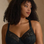 Sculptresse by Panache Dream Comfort Full Cup Bra, Black Floral